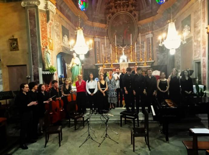 Fine settimana all'insegna della musica a Castellamonte con l'Accademia del Piemonte e la cantante Angie Maserati